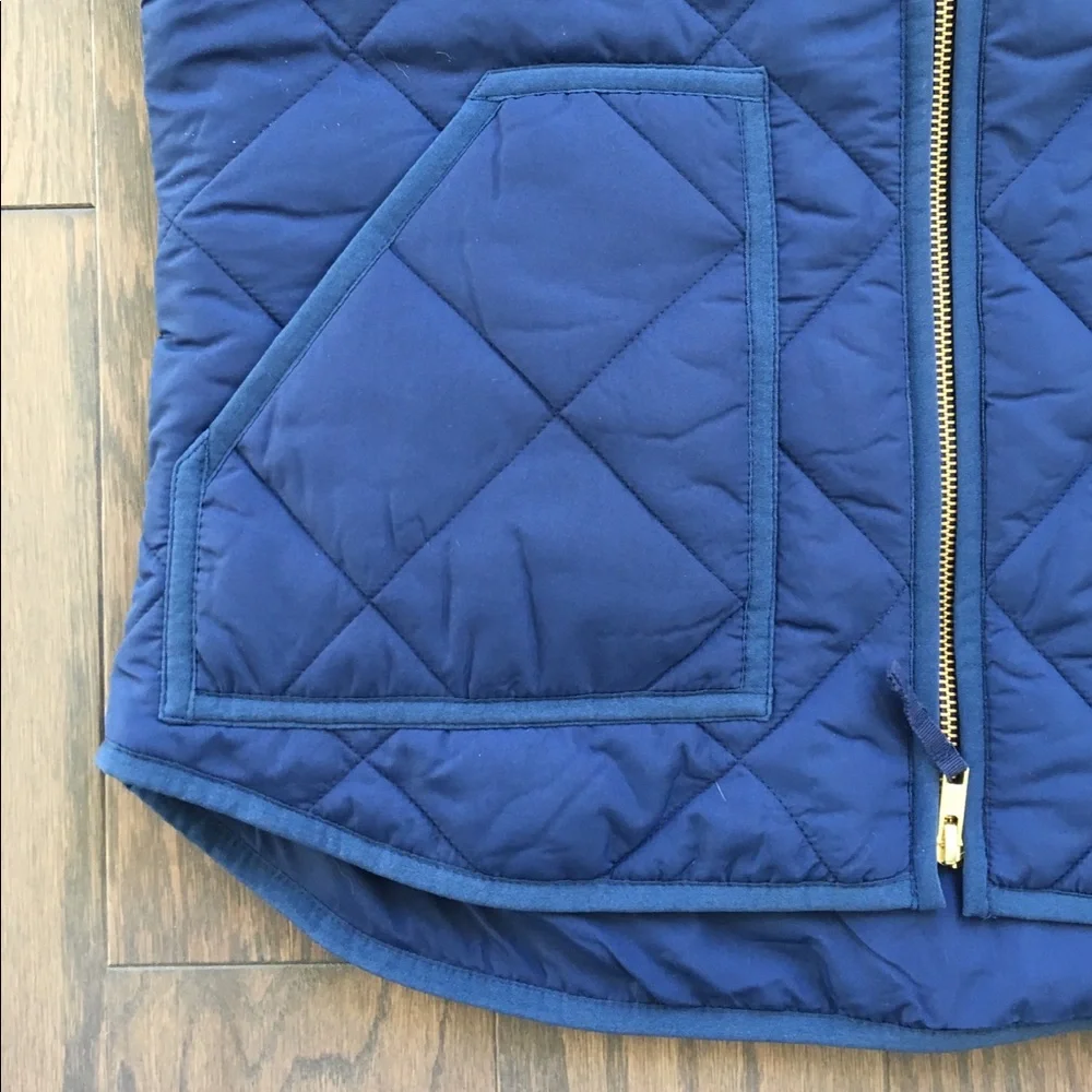 J.Crew Factory Quilted Puffer Vest Small NWT